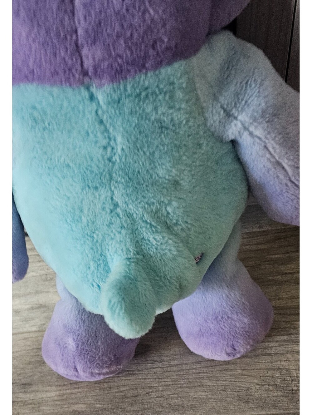 2021 Jumbo Care Bears Dream Bright Rainbow Plush Toy Multicolor 25" Hearts Soft - Picture 8 of 13